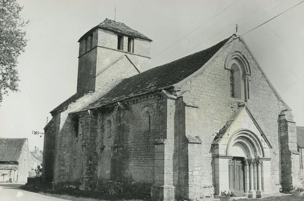 Eglise de Prissey : Ensemble nord-ouest, vue générale