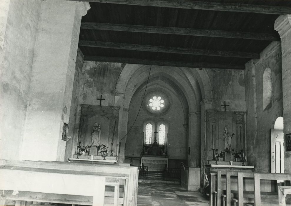 Eglise de Prissey : Nef, vue générale