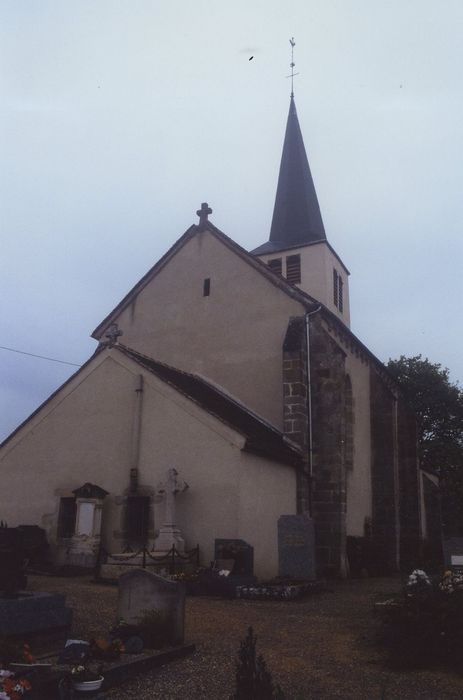 Eglise Saint-Clément : Chevet, vue générale