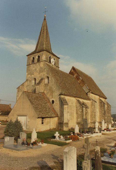 Eglise de l'Assomption : Ensemble sud-ouest, vue générale