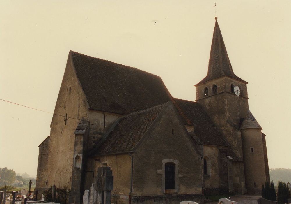 Eglise de l'Assomption : Ensemble nord-est, vue générale