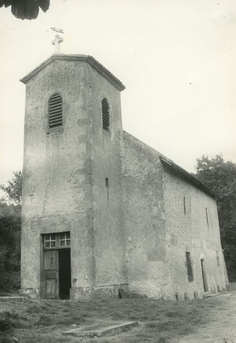 Eglise (ancienne) : Ensemble sud-ouest, vue générale