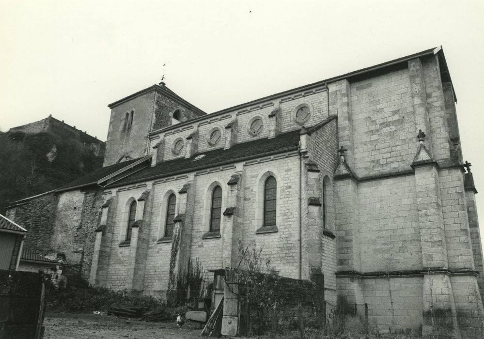 Eglise Notre-Dame : Façade latérale nord, vue générale