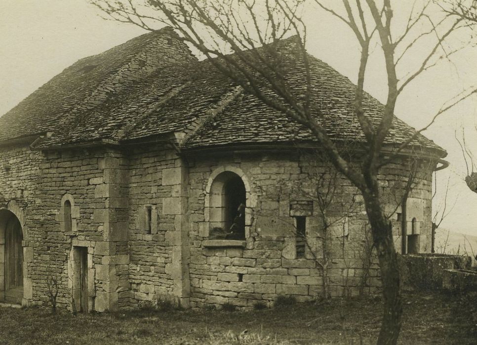 Château (ancien) : Chapelle castrale, chevet, vue générale