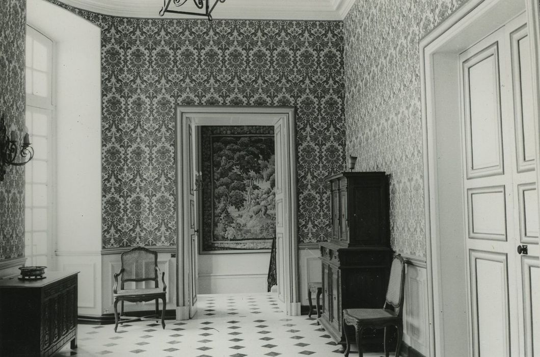 Hôtel de Chassey : Vestibule d’entrée, vue partielle