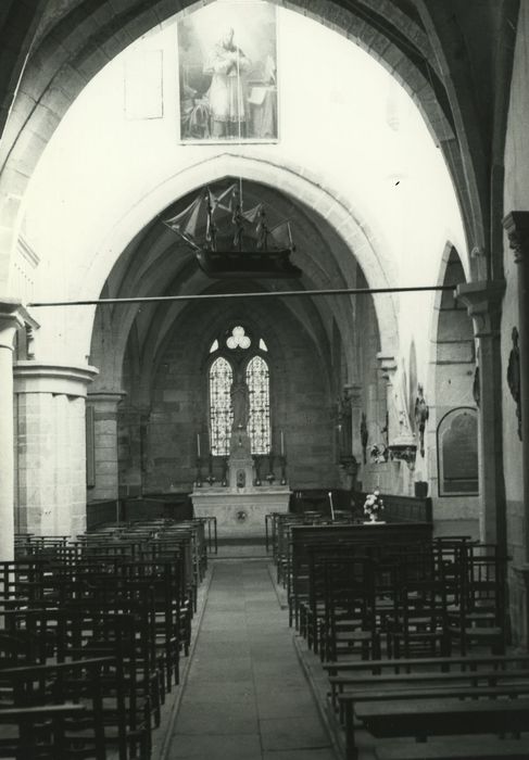 Eglise paroissiale : Bas-côté sud, vue partielle