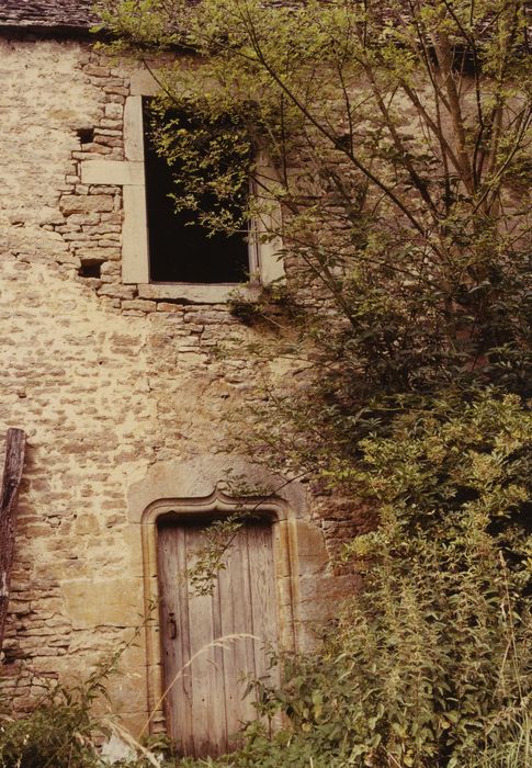 Château : Corps de logis, façade sud, vue partielle