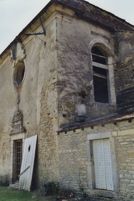 Château de Montculot : Chapelle, façades nord et est, vue générale