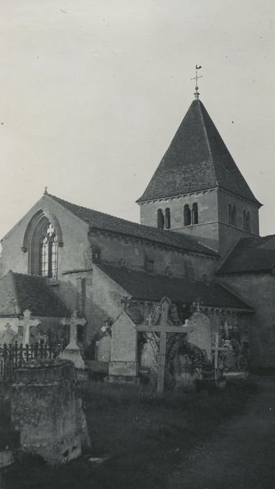 Eglise paroissiale : Ensemble sud-ouest, vue partielle