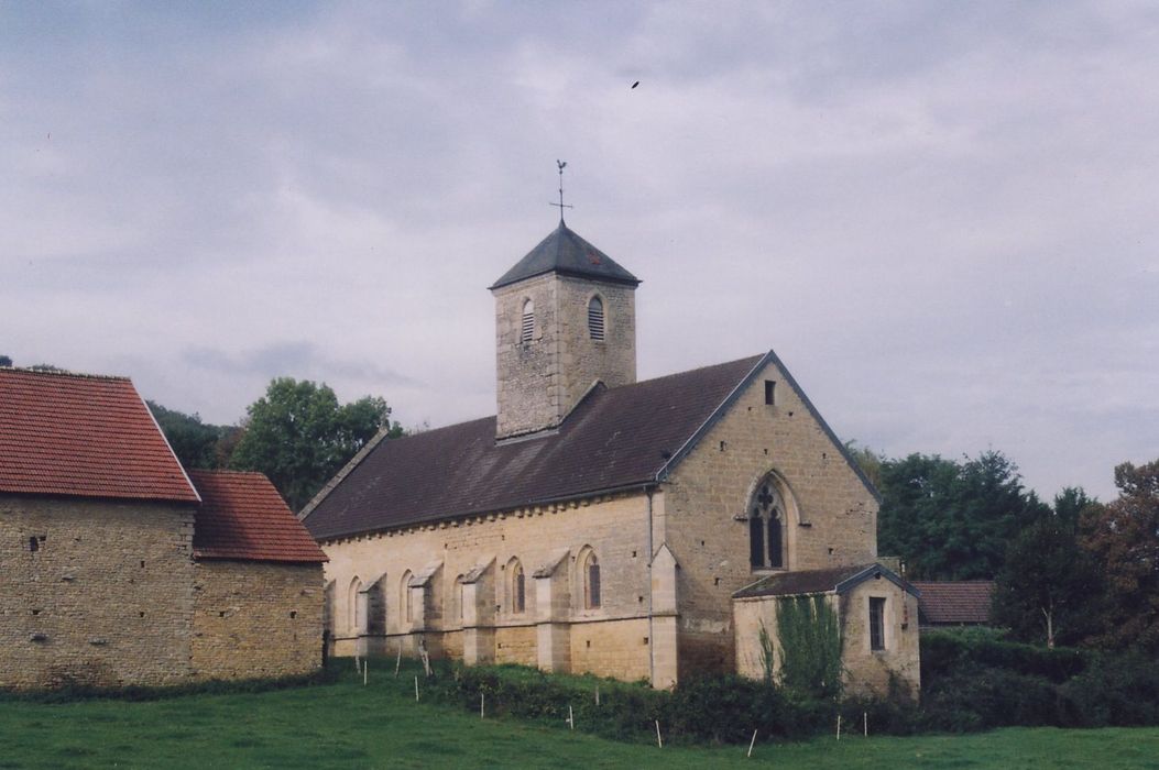 Eglise Saint-Nicolas : Ensemble sud-est, vue générale