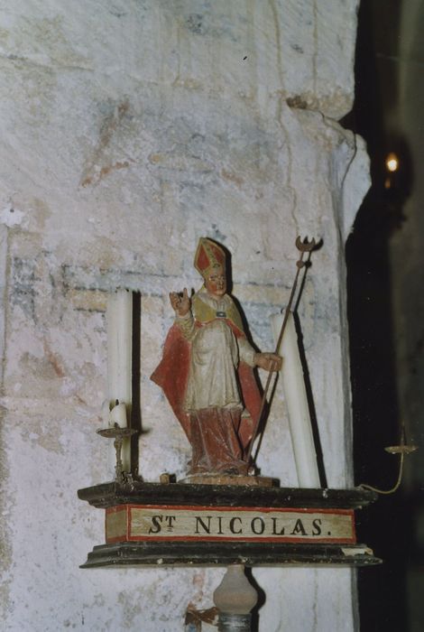 bâton de procession : Saint Nicolas