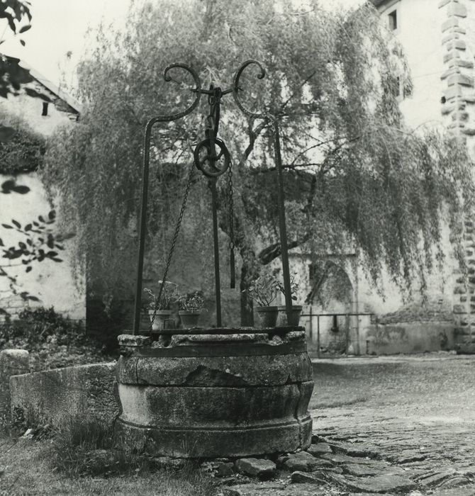 Château de Villeberny : Puits, vue générale