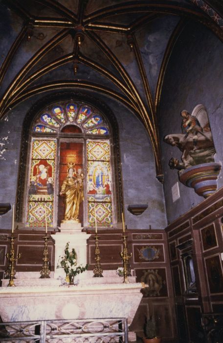 Eglise Saint-Germain d'Auxerre : Chapelle Notre-Dame du Rosaire, vue générale