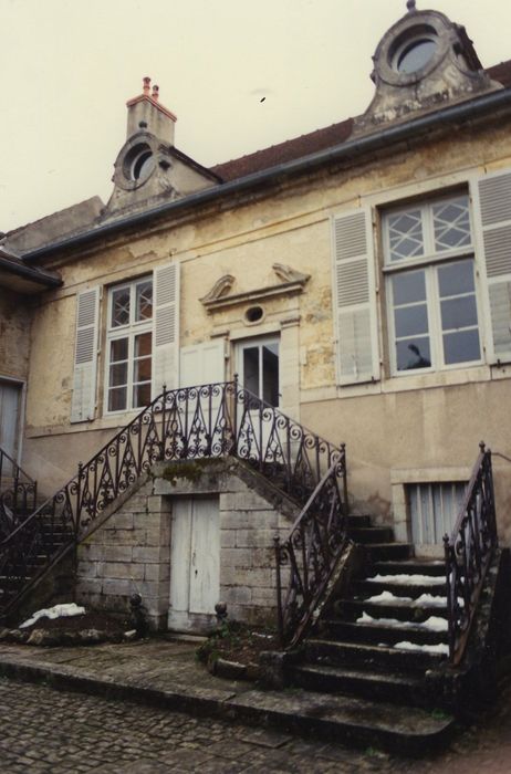 Immeuble dit Maison Bélime : Façade sur la cour intérieure, vue partielle