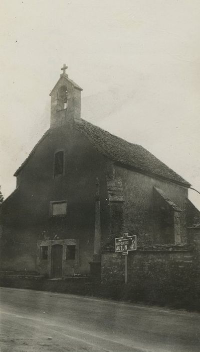 Chapelle du cimetière : Ensemble sud-ouest, vue générale