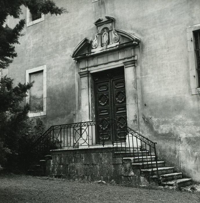 Séminaire (ancien grand) : Chapelle, portail d’accès, vue générale