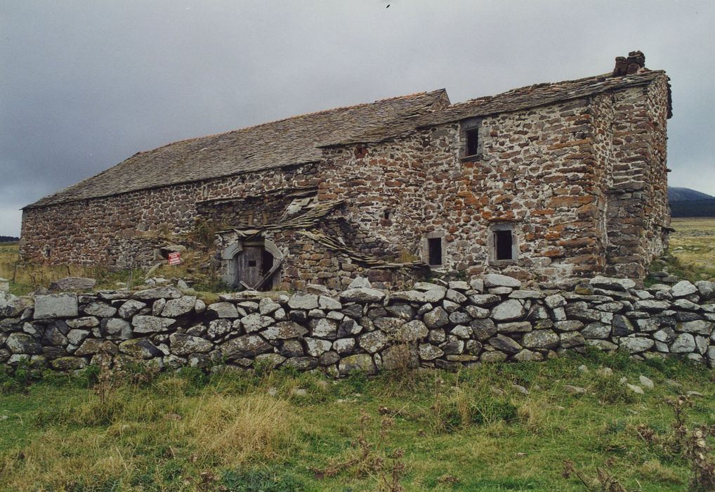 Ferme des Plantins : Façade ouest, vue générale