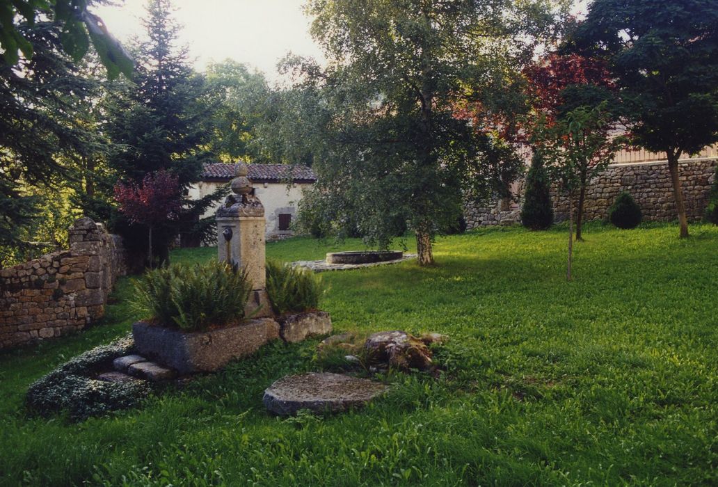 Maison dite Château de la Bilherie : Jardin, vue générale