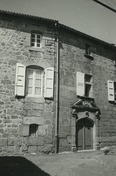 Maison dite Château de la Bilherie : Façade est, vue partielle