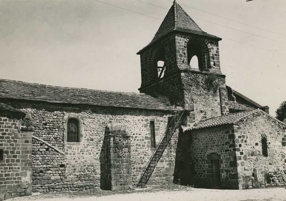 Eglise Saint-Maurice : Façade latérale sud, vue générale