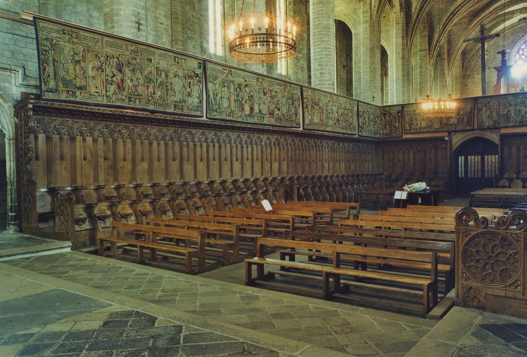 stalles, vue générale