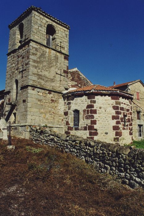 Eglise Saint-Sébastien : Chevet, vue générale