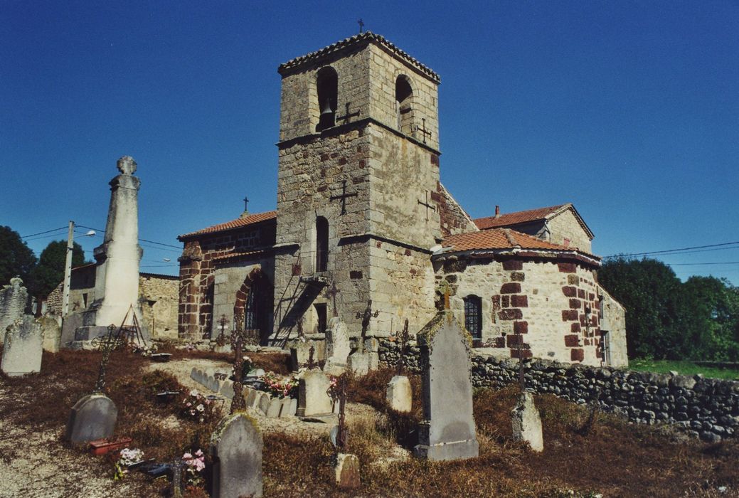 Eglise Saint-Sébastien : Ensemble sud-est, vue générale