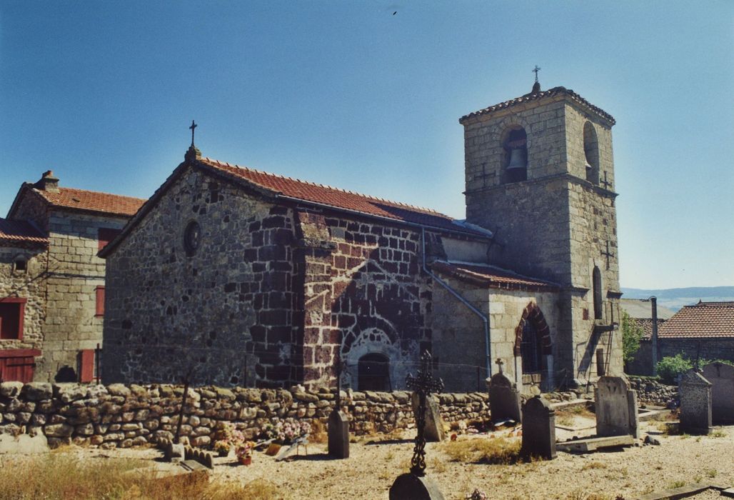 Eglise Saint-Sébastien : Ensemble sud-ouest, vue générale
