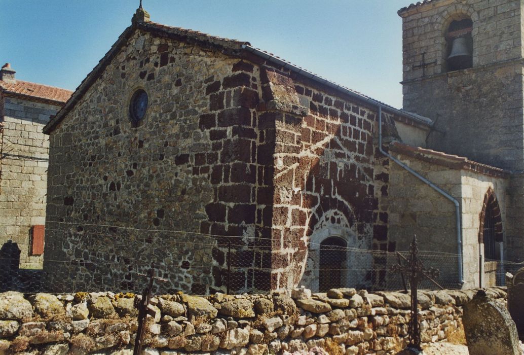 Eglise Saint-Sébastien : Ensemble sud-ouest, vue partielle
