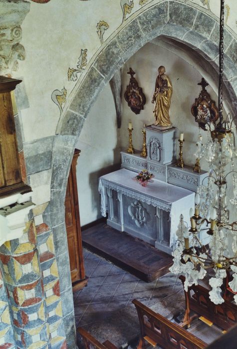 Eglise Saint-Sébastien : Chapelle latérale nord, vue générale