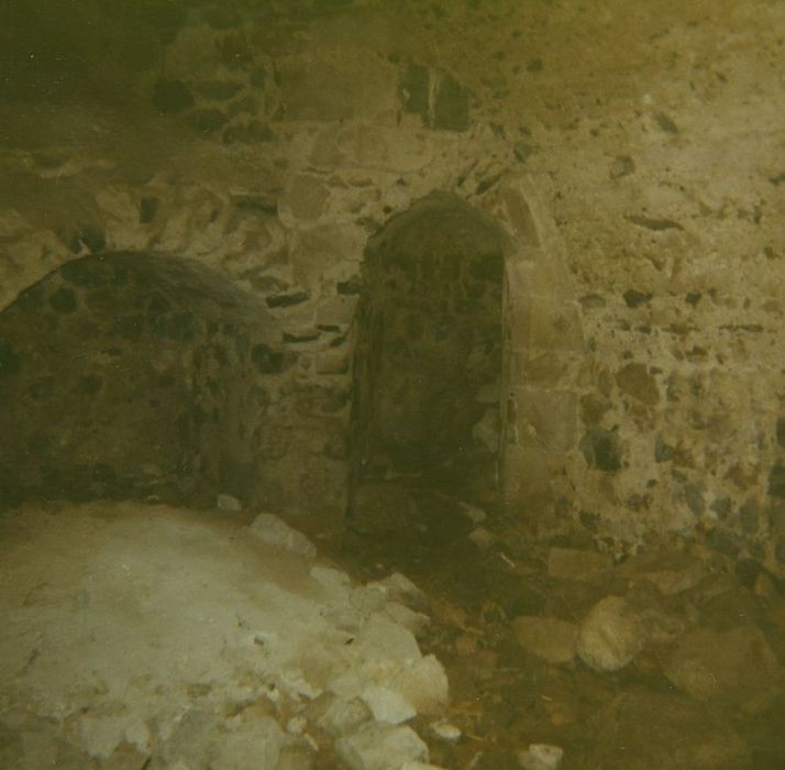 Ruines du Château fort : Caves (?), vue partielle