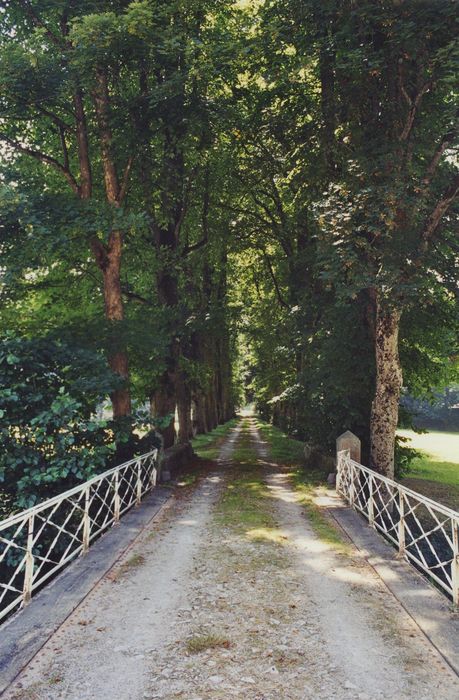 Maison Malartre : Allée d’accès sud, vue générale