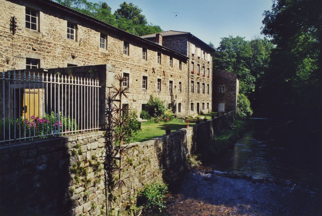 Maison Malartre : Bâtiments du moulinage, ensemble sud-ouest