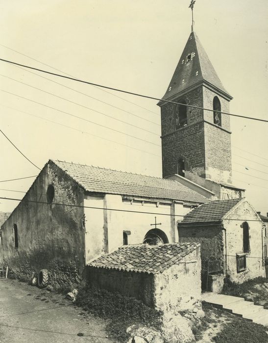 Eglise paroissiale Saint-Mathieu : Ensemble sud-ouest, vue générale