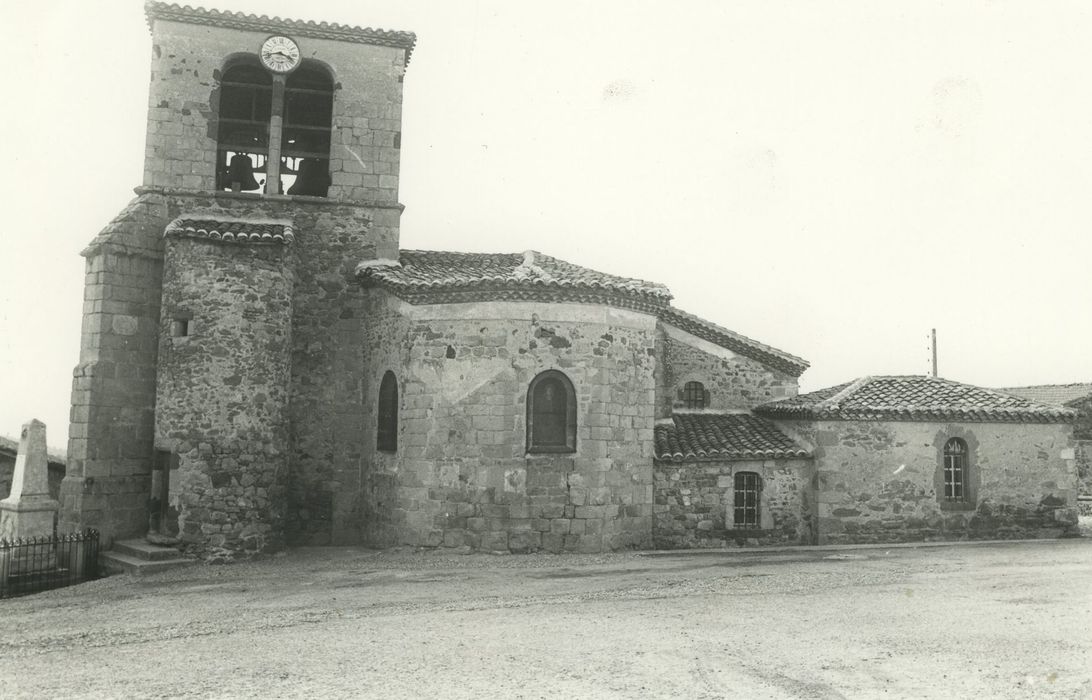 Eglise Saint-Julien : Chevet, vue générale