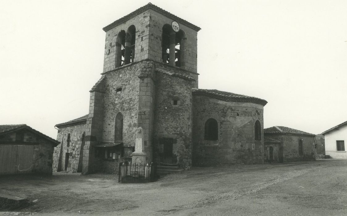 Eglise Saint-Julien : Ensemble sud-est, vue générale