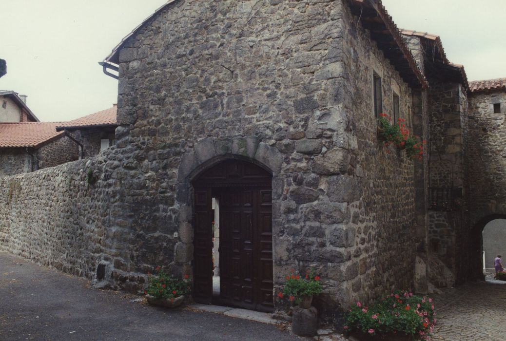 Maison du bailli : Pignon d’entrée est sur rue, vue générale