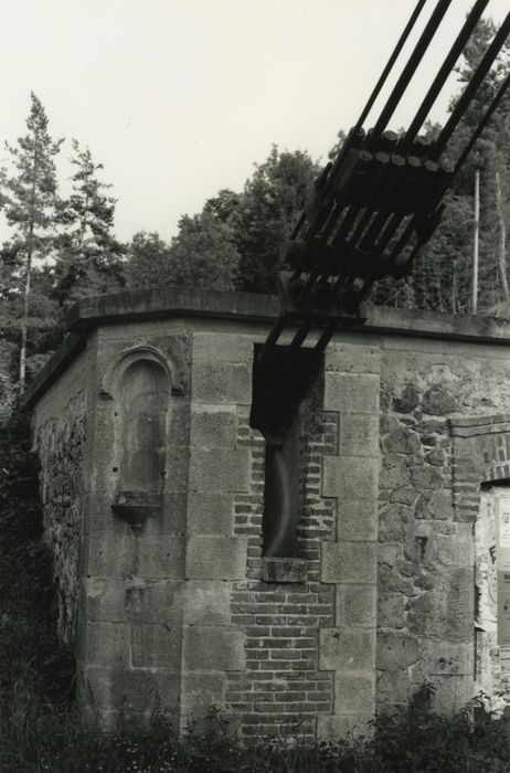 Pont de Confolent, détail d’une pile