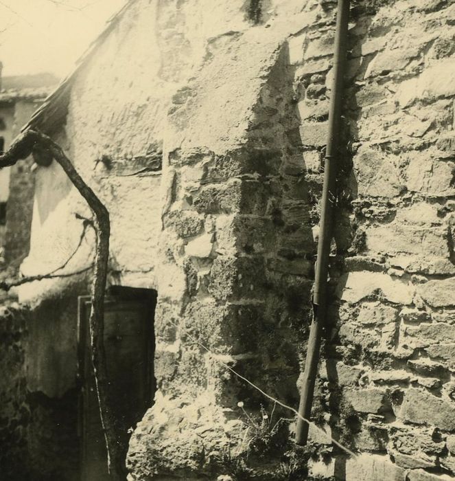 Eglise Notre-Dame de l'Assomption ou de Saint-Roch : Façade latérale sud, détail d’un contrefort