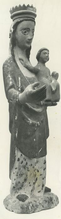 statue (statuette) : Vierge à l’Enfant