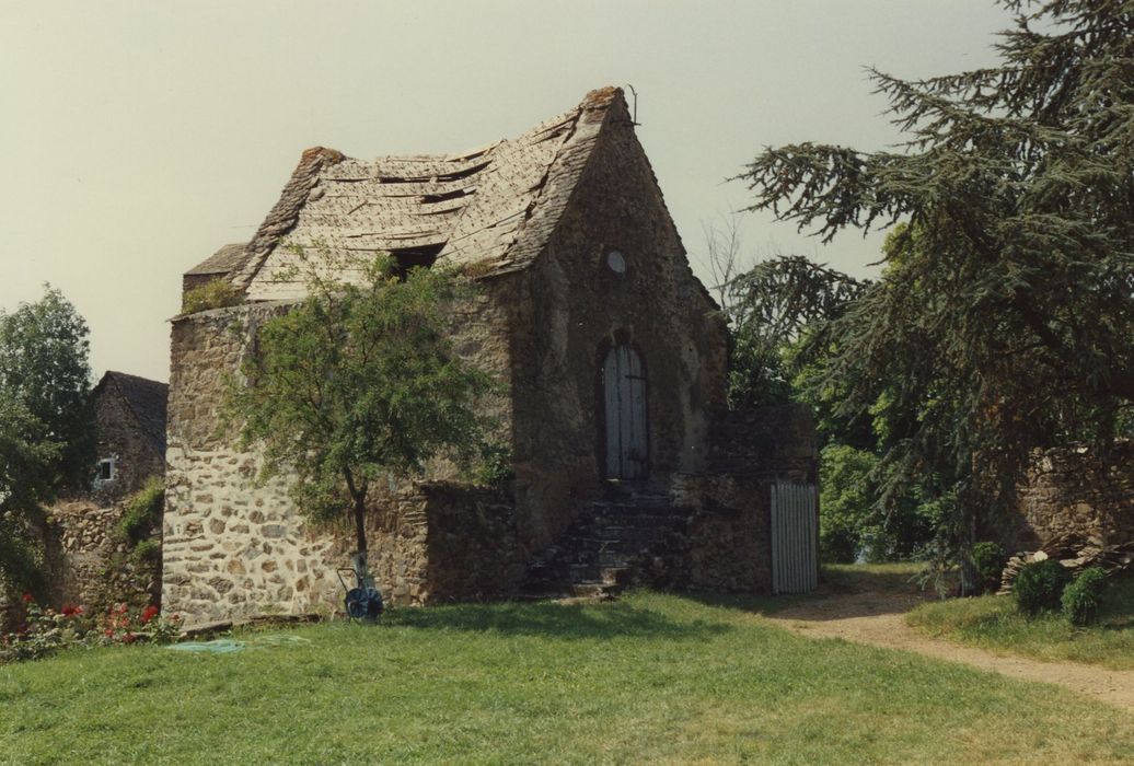 Château du Bos : Chapelle, vue générale