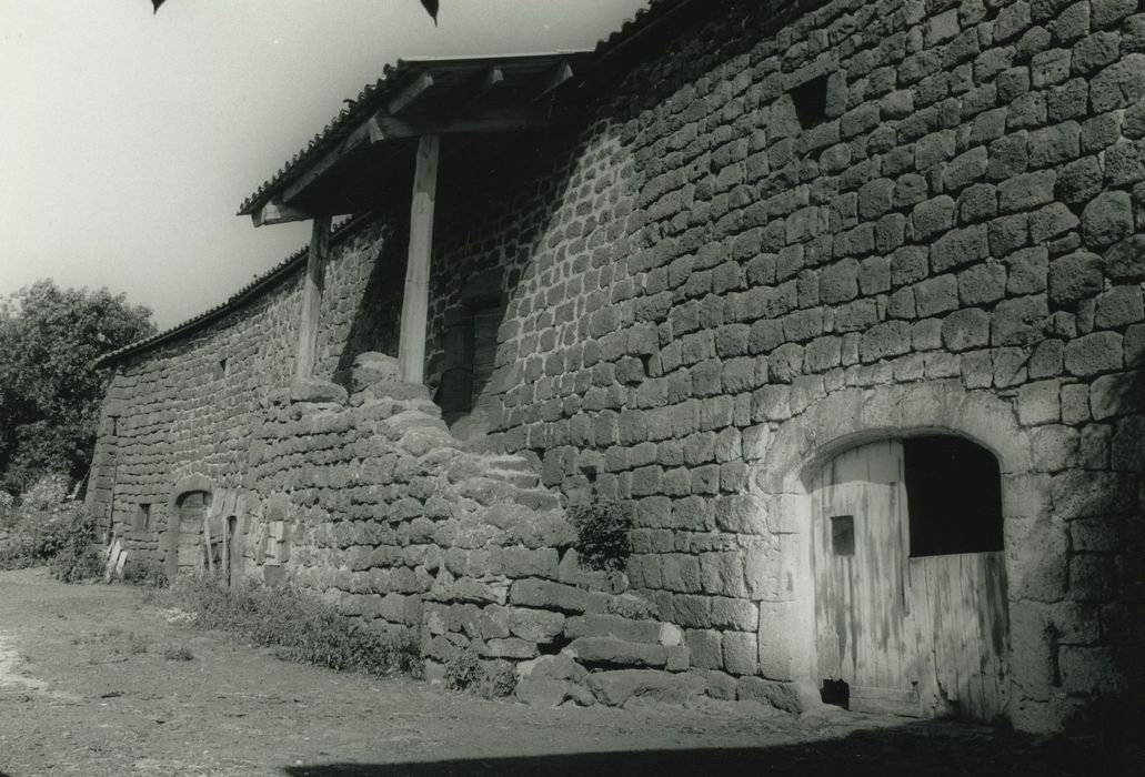 Ferme Villard : Façade sud, vue partielle