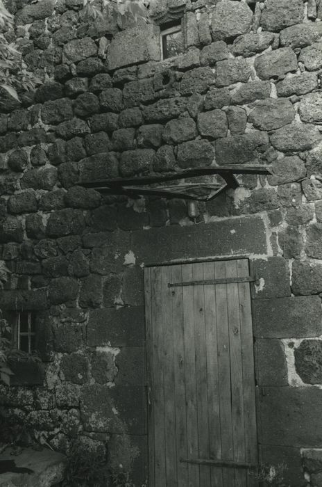 Ferme Villard : Façade non localisée, détail de la maçonnerie