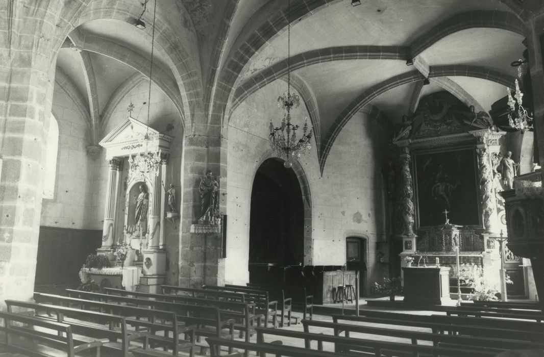 retable du maître-autel, retable latéral Saint-Jean-Baptiste