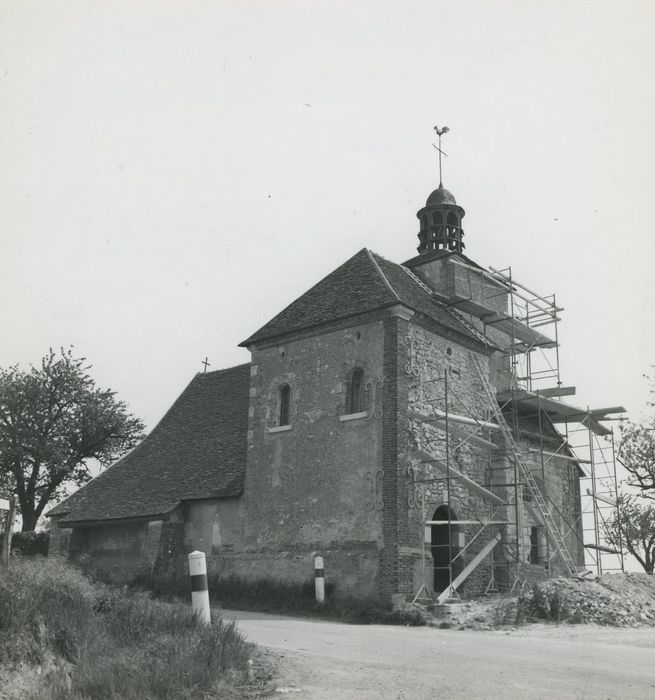 Chapelle-ermitage Sainte-Anne : Ensemble nord-ouest, vue générale 