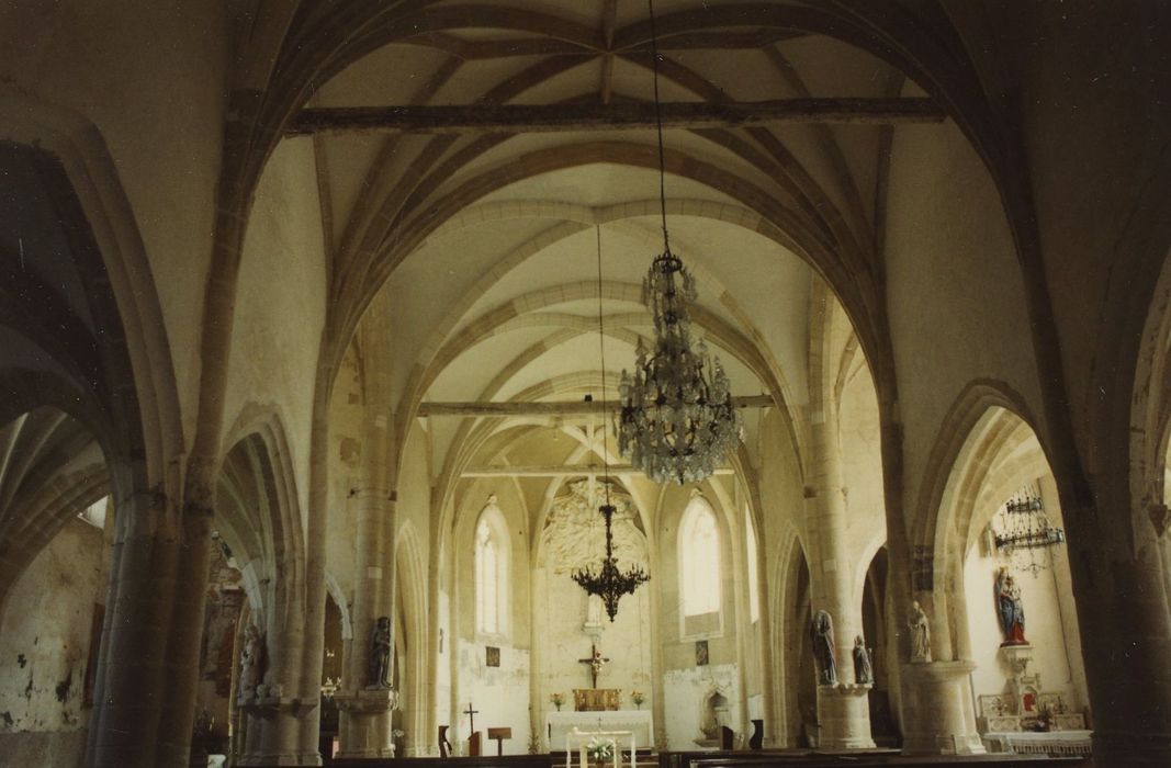 Eglise Saint-Didier et Saint-Leu : Nef, vue générale