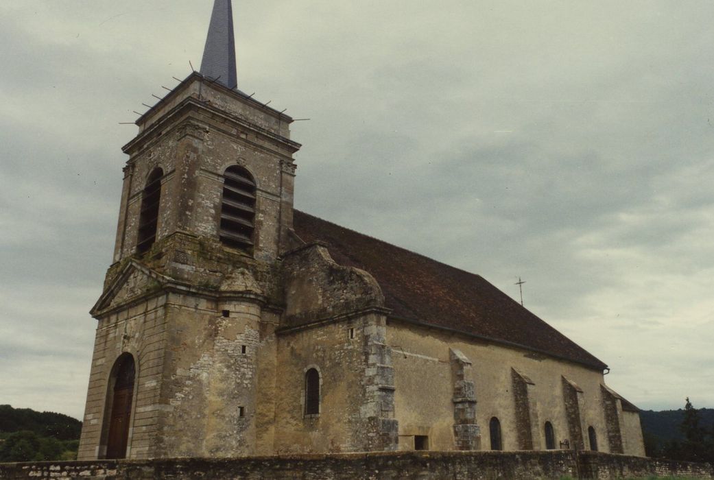 Eglise Saint-Jacques : Ensemble sud-ouest, vue générale