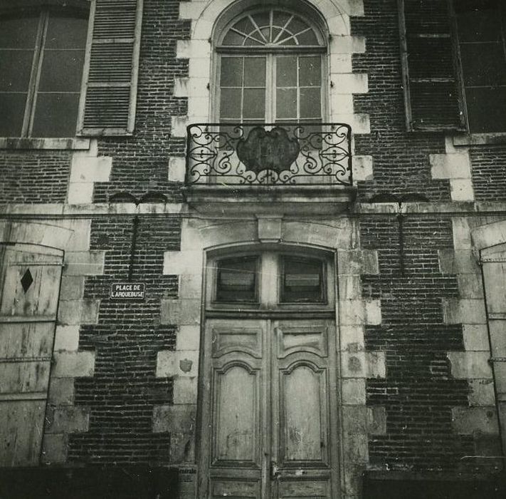 Maison de l'Arquebuse : Façade est, vue partielle