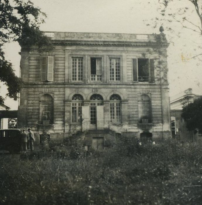 Château de Sparre : Façade nord, vue générale