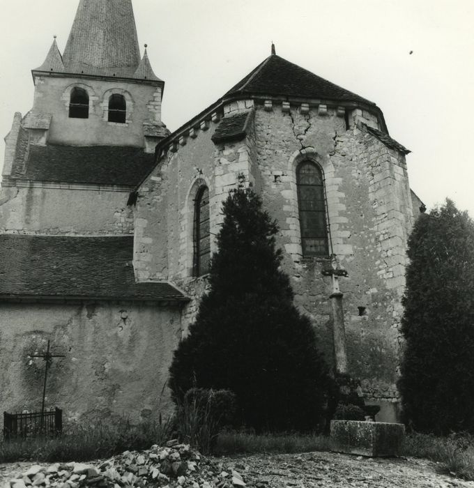 Eglise Notre-Dame-de-l'Assomption : Chevet, vue générale